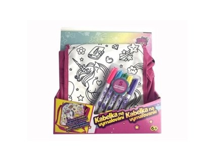 Kabelka na vymalování Message