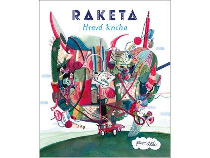 Raketa Hravá kniha pro děti
