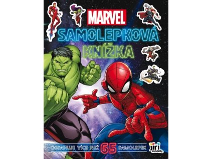 Samolepková knížka Marvel