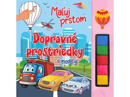 Maľuj prstom Dopravné prostriedky