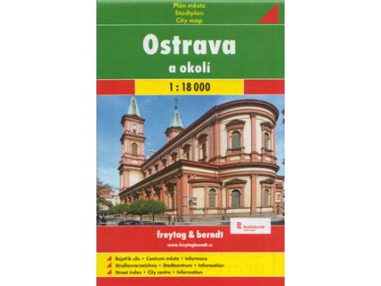Ostrava a okolí 1:18 000