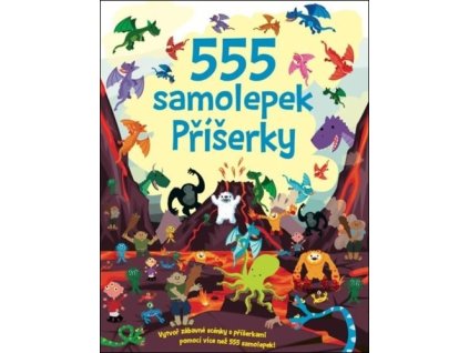 555 samolepek Příšerky