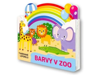 Tvarované leporelo Barvy v zoo