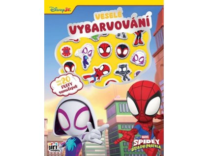 Veselé vybarvování se super samolepkami Spidey