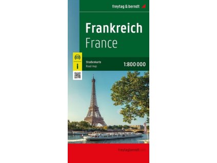 Automapa Francie 1:800 000