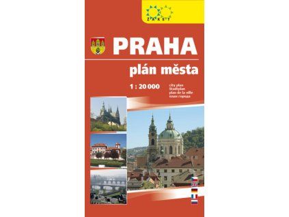 Praha plán města