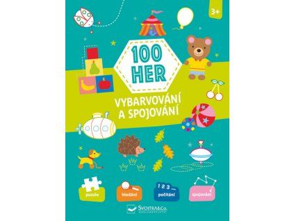100 her Vybarvování a spojování