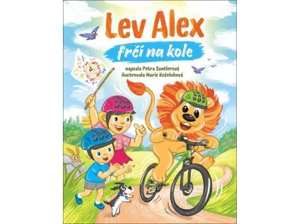 Lev Alex frčí na kole