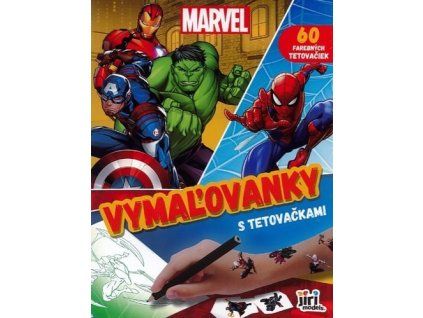 Maľovanky s tetovaním Marvel