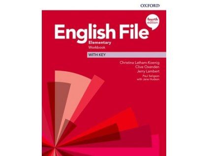 English File Fourth Edition Elementary Workbook with Answer Key