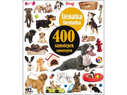 400 samolepek Štěňátka