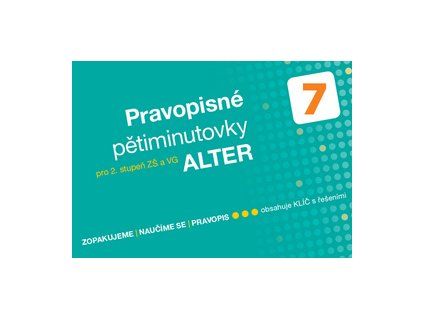 Pravopisné pětiminutovky 7
