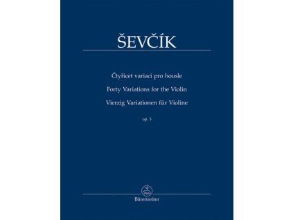 Čtyřicet variací pro housle op. 3