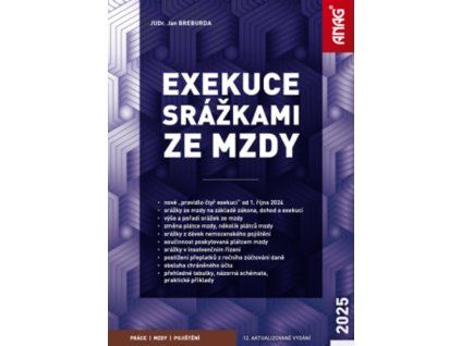Exekuce srážkami ze mzdy 2025