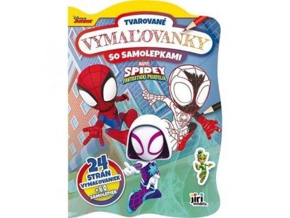 Tvarované maľovanky Spidey