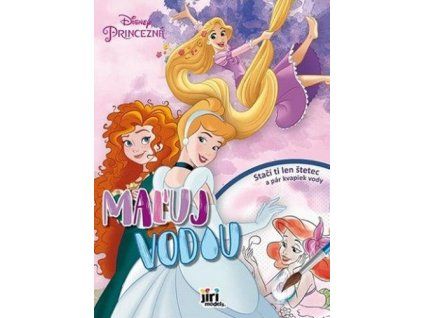 Maľuj vodou Princezné