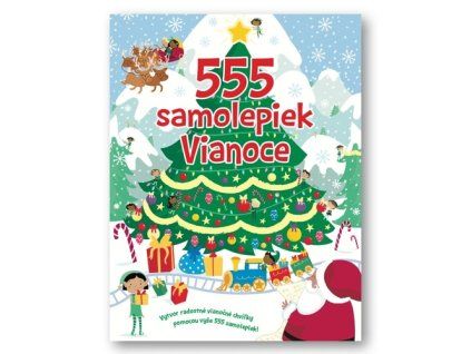 555 samolepiek Vianoce
