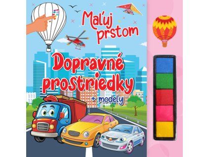 Maľuj prstom Dopravné prostriedky