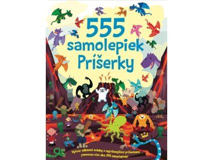 555 samolepiek Príšerky