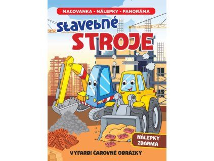 Stavebné stroje panoráma
