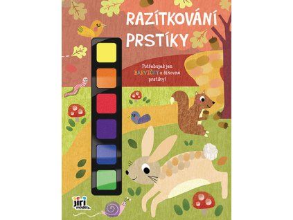 Razítkování prstíky Příroda