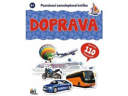Poznávací samolepková knížka Doprava