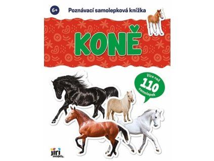 Poznávací samolepková knížka Koně