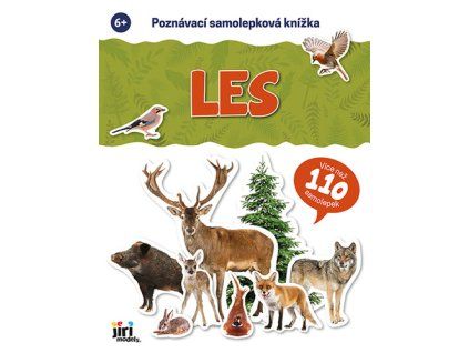 Poznávací samolepková knížka Les