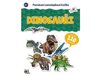 Poznávací samolepková knížka Dinosauři