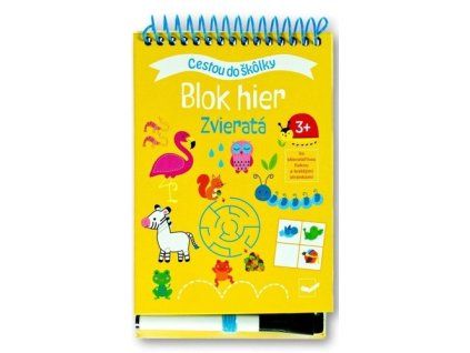 Cestou do škôlky Blok hier Zvieratá 3+