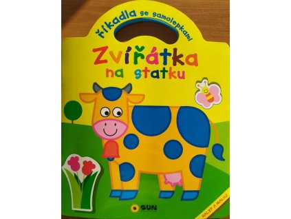 Zvířátka na statku Říkadla se samolepkami