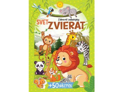 Svet zvierat Zábavné samolepky