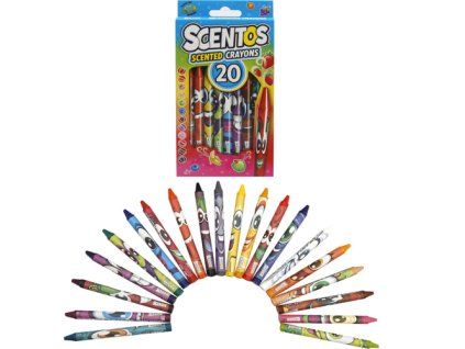 Voskovky voňavé Scentos 20ks
