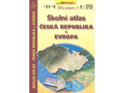 Školní atlas Česká republika a Evropa