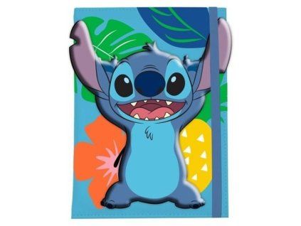 Lilo a Stitch squishy blok A5 modrý DPL10