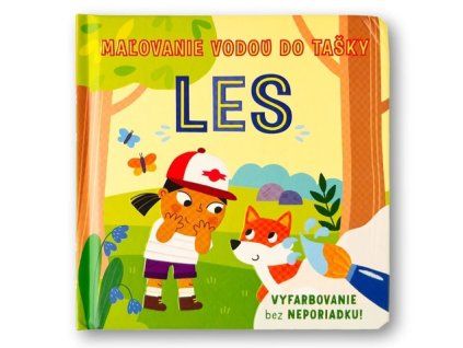 Maľovanie vodou do tašky Les