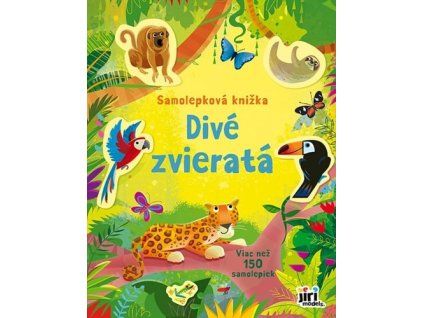 Samolepková knižka Divé zvieratá