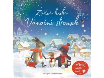 Zářivá kniha Vánoční stromek