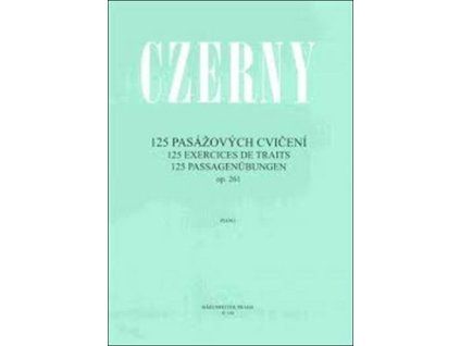 125 pasážových cvičení op. 261