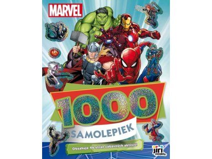 1000 samolepiek s aktivitami Marvel
