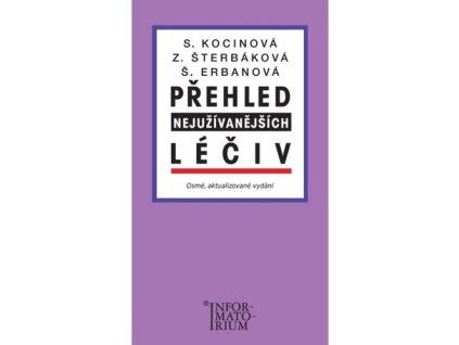 Přehled nejužívanějších léčiv