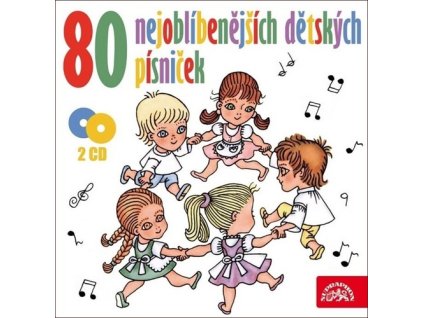 80 nejoblíbenějších dětských písniček