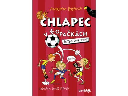 Chlapec v kopačkách