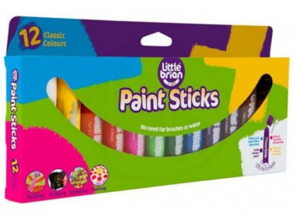 LITTLE BRIAN PAINT STICKS standard, 12-pack