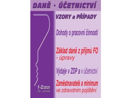 Daně, účetnictví, vzory a případy