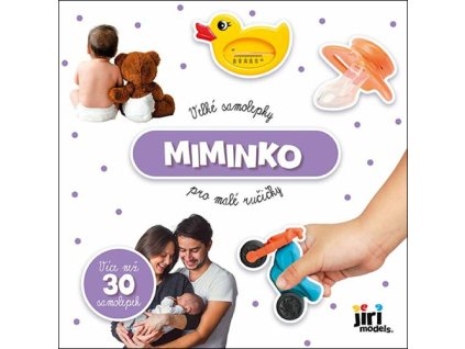 Velké samolepky pro malé ručičky Miminko