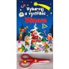Vybarvuj a vystřihni Vánoce