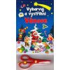 Vybarvuj a vystřihni Vánoce