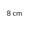 8 cm