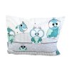 Detské bavlnené obliečky - Sovička tyrkysová